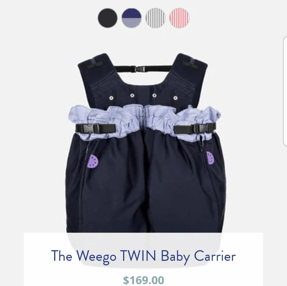 Weego twin carrier